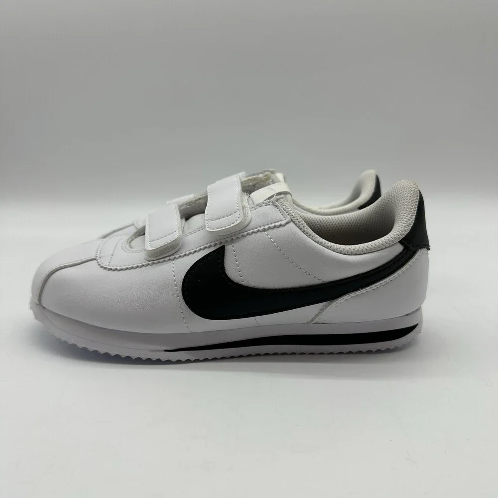Nike Cortez Basic SL (PSV) White/Black Boys/Girls Sneakers Kid's Size 3Y NWOB